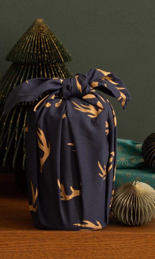 FabRap Midnight Reindeers Single Sided